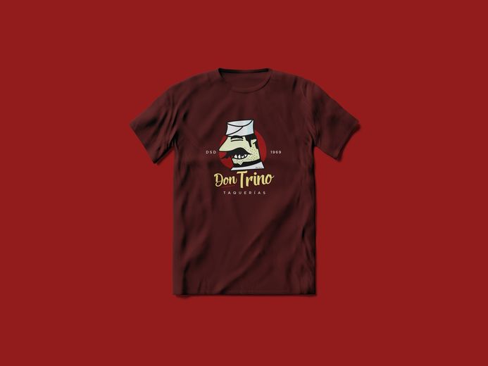 Playera con la ilustración de Don Trino