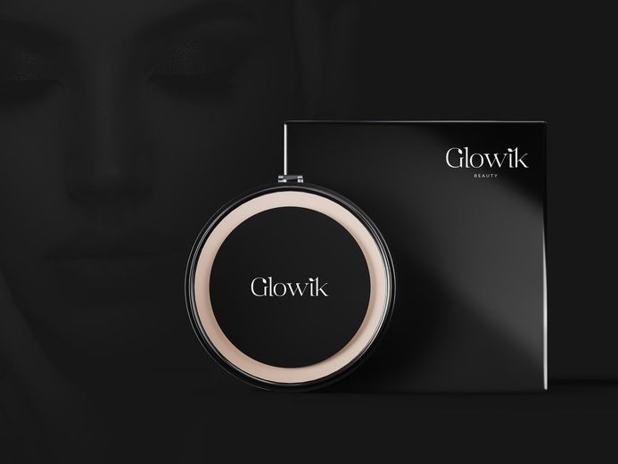 Empaque negro de Glowik con aro dorado